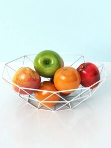 1pc Creative Modern Living Room Fruit Basket With Nordic Style Nut & Snack Plate For Coffee Table