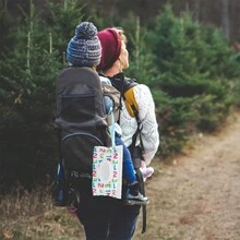 4 Pieces Wet Wipes Dispenser, Reusable Travel Wet Wipes Bag, Baby Wipes Holder With Sealed Zipper, Refillable, Families, Travel, For Outdoors (Style A)