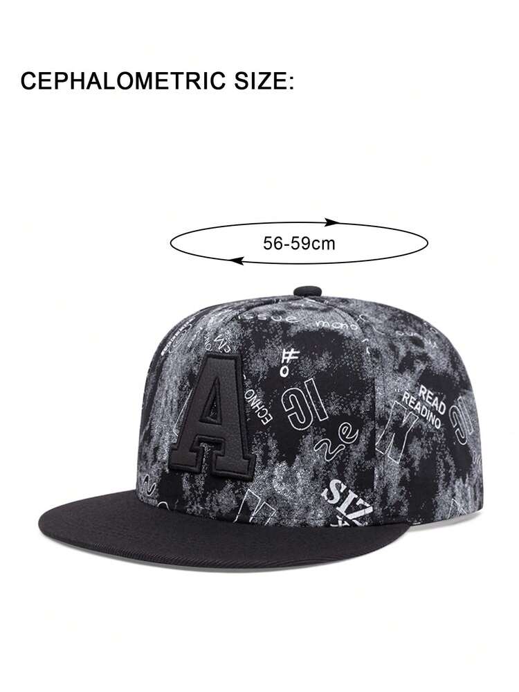 Casquette Baseball Graffiti Unisexe – Snapback Réglable – Style Hip-hop
