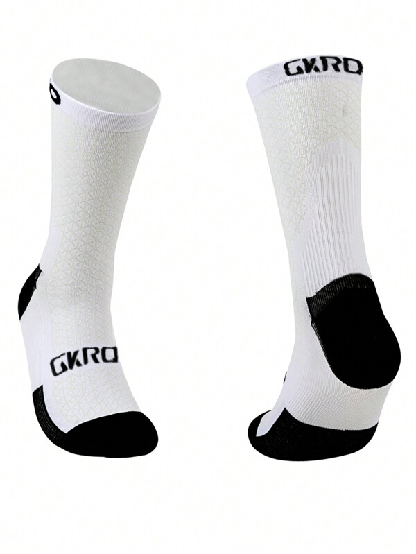 GKRQ Sports Outdoor 1pair Cycling Compression Socks For Size 39-45(Us:7-11)007 Blue-Green