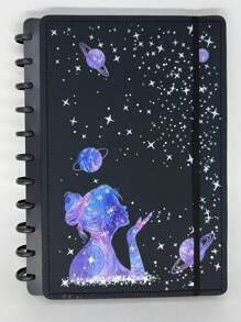 Loren's importados Notebooks - 黑色 - 查看 1