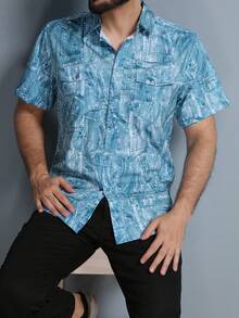 Men Shirts - màu xanh lá - Xem 2