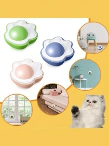 Rotating Ball Cat Toy Catnip Ball Catnip - Blue - View 5