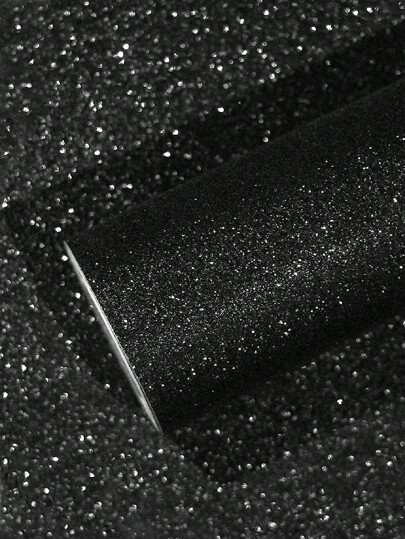 1pc Zwart Goud Onion Pattern Self Adhesive Wallpaper, Diy Glitter Wand ation Paper, Peel Stick Packaging Sticker, Renovation Stickers Panels, Wallpapers, Items Refresh Your Home, Festival Birthday Graduation view 7