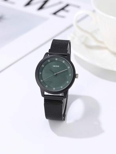  1pc KEZZI Fashion Versatile Magnetic Strap Wrist Watch