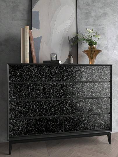 1pc Zwart Goud Onion Pattern Self Adhesive Wallpaper, Diy Glitter Wand ation Paper, Peel Stick Packaging Sticker, Renovation Stickers Panels, Wallpapers, Items Refresh Your Home, Festival Birthday Graduation view 8