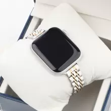 Stainless Steel Band Compatible With Apple Watch Strap 49 42 44mm Metal Bracelet Compatible With Apple Watch Band Ultra Series 8 7 6 SE 5 4 3 For Women 45mm 41mm Band