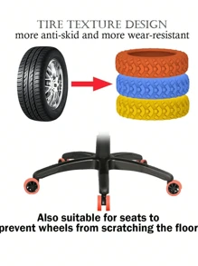 8Pcs/Set Luggage Suitcase Wheels Cover, Wheel Cover For Office Wheelchair, Portable Suitcase Wheel Protector Covers Colorful Silicone Luggage Wheel Covers Luggage Spinner Wheel Covers,Noise Reduction Wheels Cover Office Chair, Travel Accessories,Carry on Luggage Wheels Cover for most Wheels Luggage Sets