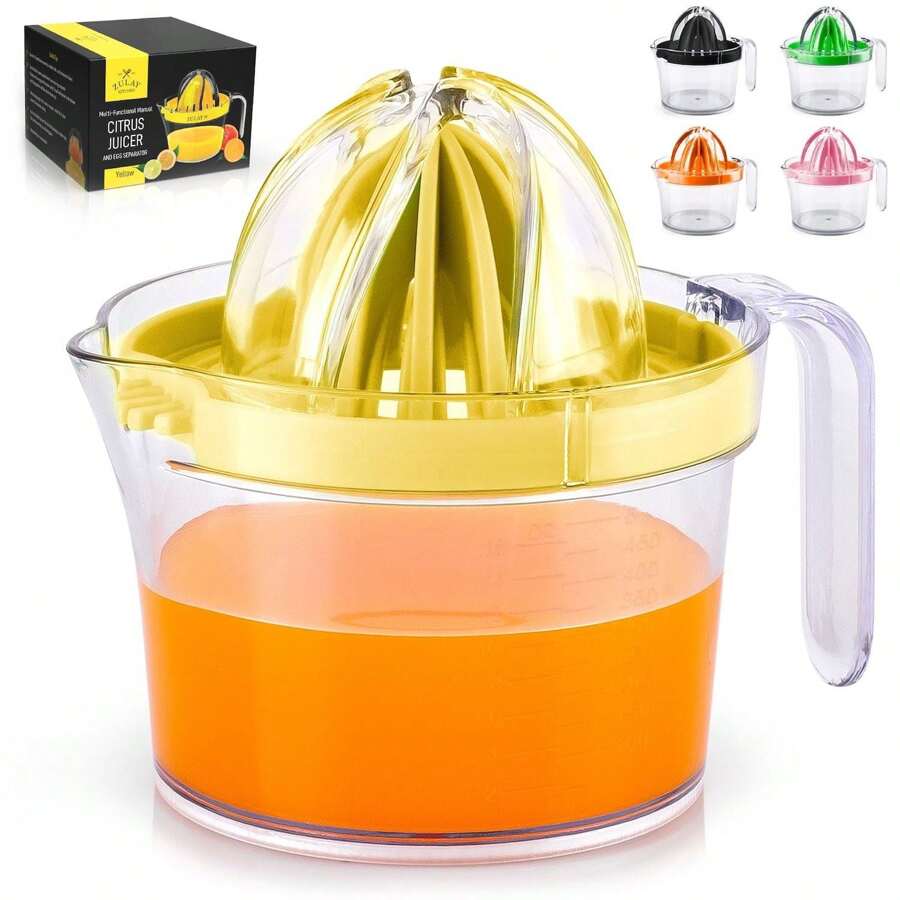 Citrus Juicer Reamer (17oz Capacity) - Yellow - View 1