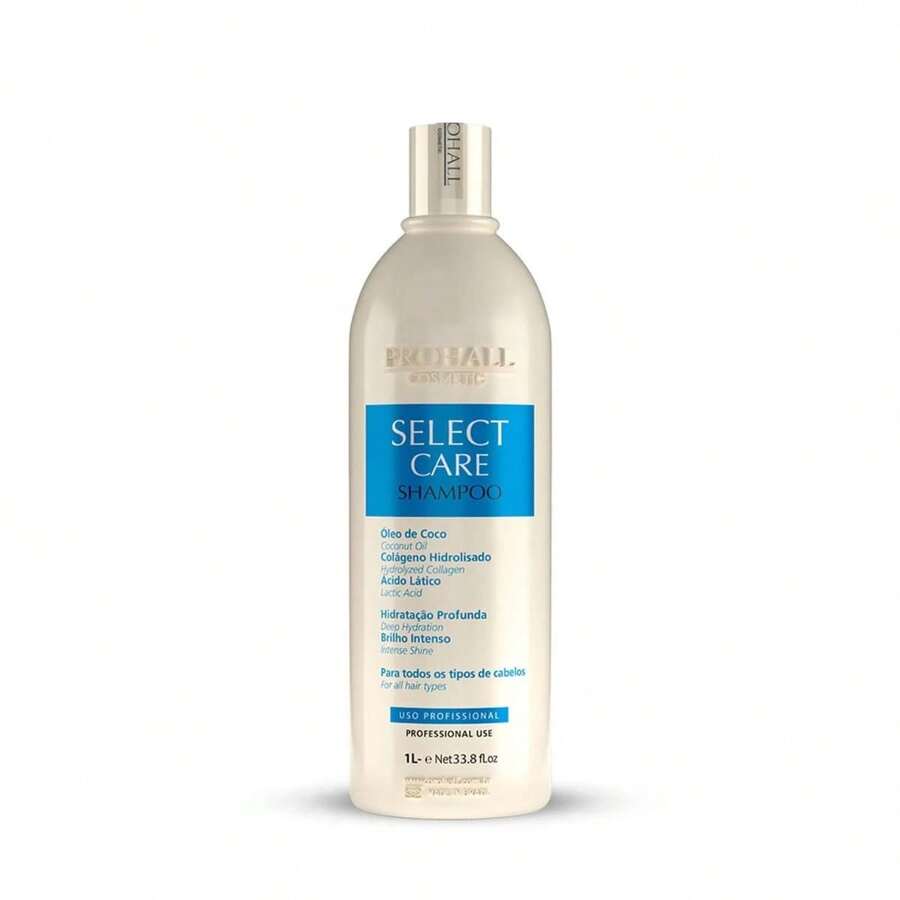 Shampoo Prohall Original Select Care 1 Litro - Branco - Visão 1