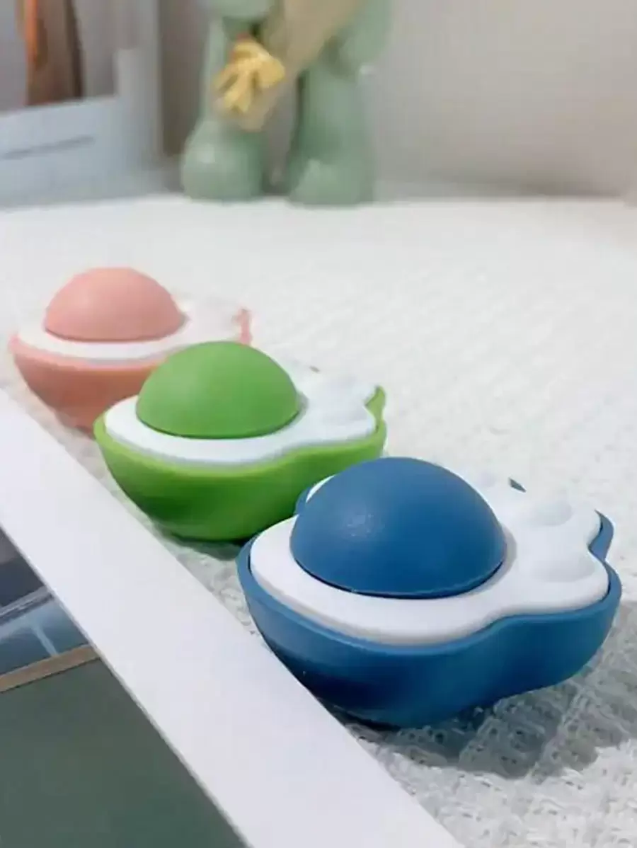 Rotating Ball Cat Toy Catnip Ball Catnip - Blue - View 1