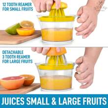Citrus Juicer Reamer (17oz Capacity) - Yellow - View 4