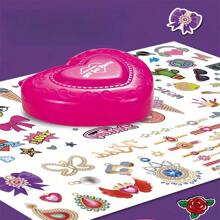 男女童動物卡通可愛貼紙,diy手工藝貼紙,可水洗,適用於化妝台上的擺設玩具 - 粉色 - 查看 3