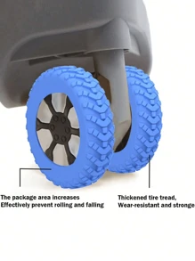 8Pcs/Set Luggage Suitcase Wheels Cover, Wheel Cover For Office Wheelchair, Portable Suitcase Wheel Protector Covers Colorful Silicone Luggage Wheel Covers Luggage Spinner Wheel Covers,Noise Reduction Wheels Cover Office Chair, Travel Accessories,Carry on Luggage Wheels Cover for most Wheels Luggage Sets