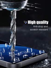 1pc 9H Hardness Privacy Anti-Spy Tempered Glass Screen Protector Compatible With IPhone 16/16 Plus/16 Pro/16 Pro Max, IPhone 15/15 Plus/15 Pro/15 Pro Max, IPhone 14/14 Pro/14 Pro Max/14 Plus, IPhone 13/13 Pro/13 Pro Max, IPhone 12/12 Pro/12 Pro Max, IPhone 11/11 Pro/11 Pro Max, IPhone X/XS/XS Max/XR, Easy Installation, Dustproof, High Clarity Side Privacy Gift For Birthday, Family, Friends Phone Screen Protector, Phone Accessories