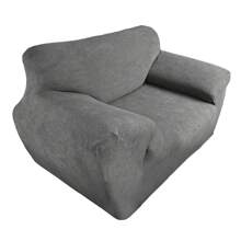 CUBRE SALAS ELASTICO FIT 3 PIEZAS - Gris Claro - Ver 5