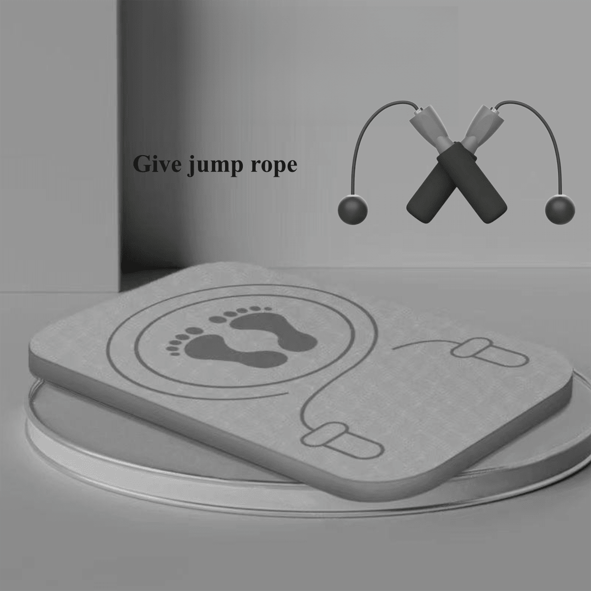 Wireless Jump Rope And Shock Absorption Pad Set Professional Soundproof