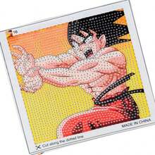 Paquete de 10 Lienzos de Pinturas de Diamante Artificial 5D 15 cm X 15 cm  TII-BUY K01-PAQUETE-10PZS - Multicolor - Ver 4