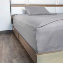 Sheet Sets with Pillowcases - Light Grey - View 2