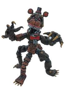 Five nights at freddy's Figura diseños varios Grande FNAF nightmare - Marrón - Ver 2