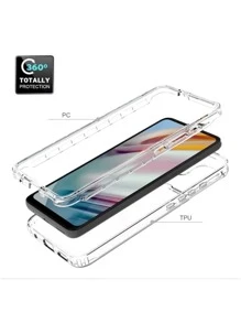 Funda Protector Uso Rudo 360° Para Oppo Reno 6 Lite Más 2 Micas De Cristal - Rosa - Ver 3