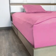 Sheet Sets with Pillowcases - Coral Pink - View 2