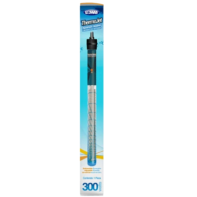 Lomas Thermojet 300 W Calentador Sumergible con Termostato para Acuarios y/o Peceras