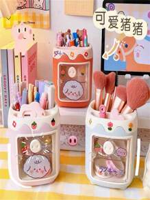 Desk and Drawer Storage - 藍色 - 查看 4