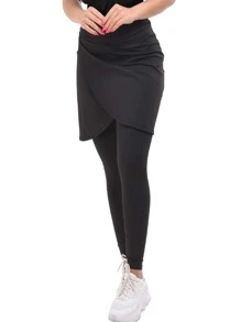 Women Outdoor Leggings - 黑色 - 查看 3