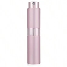 8毫升便攜式小香水噴霧器-可中途注入空瓶子,配備扭轉式袖珍香水噴霧器,方便簡單使用,適用於旅行 - 粉色 - 查看 1