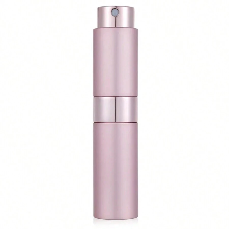 8毫升便攜式小香水噴霧器-可中途注入空瓶子,配備扭轉式袖珍香水噴霧器,方便簡單使用,適用於旅行 - 粉色 - 查看 1