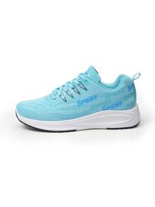 Zapatillas Mujer 2023 Nuevo Tenis Zapatillas de deportivas Negro/Azul/Rosa 2302B-3