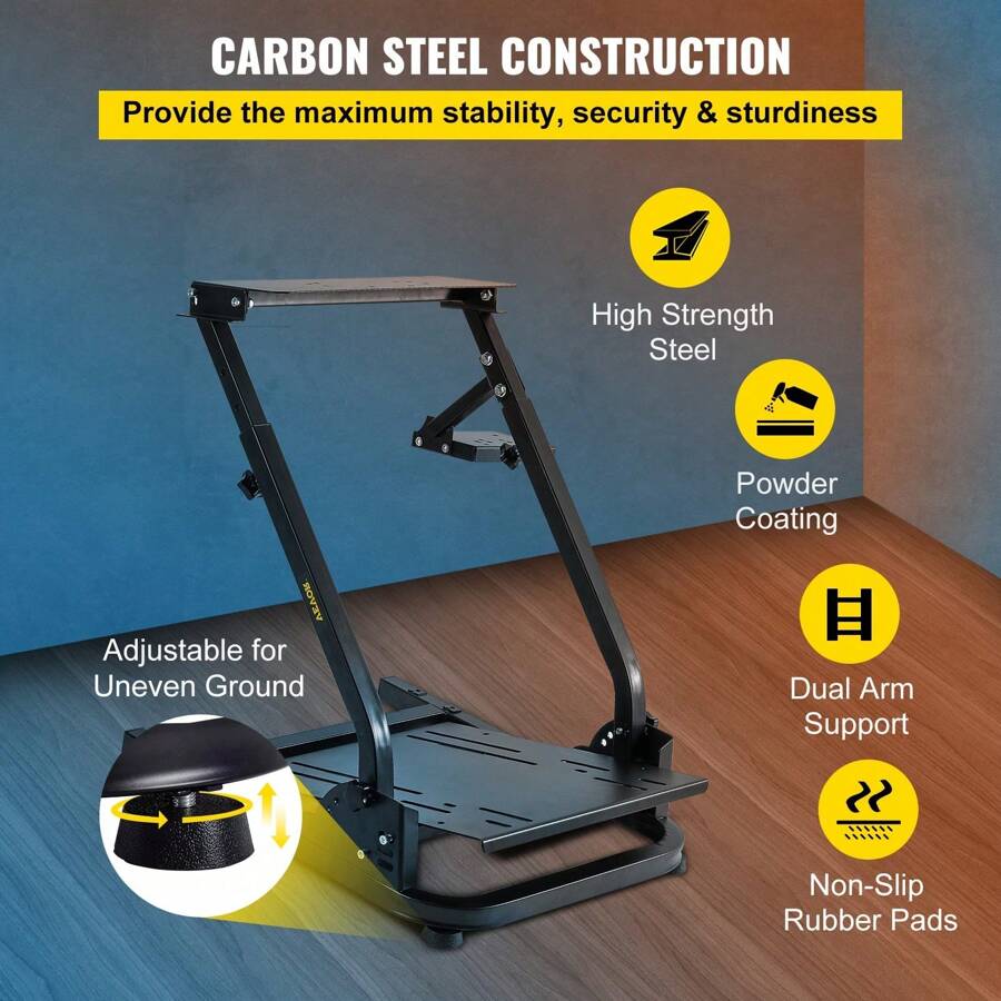 VEVOR G29/G920 Steering Wheel Stand, High Compatibility for G25, G27