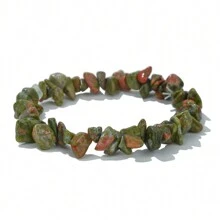 Bohemian Asymmetrical Polished Stone Handmade Beaded Bracelet, Ideal Christmas And Holiday Jewelry Gifts For Friends And Family - Bracelet - View 18