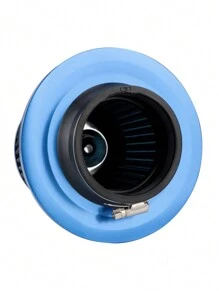 1PC 3 Inch High Flow Cold Air Intake Filter Induction Kit Sport Power Mesh Cone 76MM Car Air Filters Universal - carbon fiber color - View 9