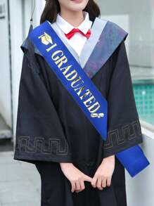 1set-2023 Graduation Decorative Shoulder Strap, Graduation Shoulder Strap, Strap, Graduation Decor - Multicolor - View 3