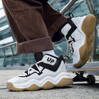 Christmas New Arrival Autumn Winter Leather Slip-Resistant Basketball Shoes & Casual Shoes