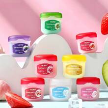 8入組唇膏套裝,附唇膜,修復唇紋口紅,男女適用保濕唇蜜 - 淺藍色 - 查看 3