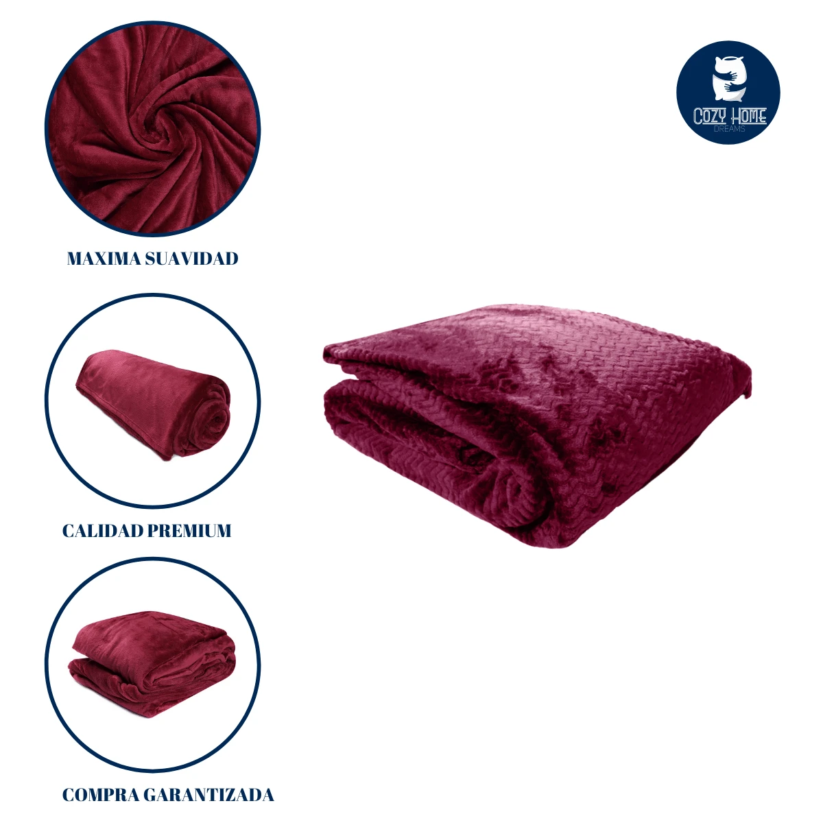 Blankets - Red - View 1