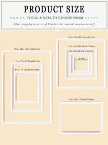 1 件白色十字繡刺繡箍,堅固,2 公分厚管,耐用品質,多種尺寸可選 - 彩色 - 查看 2