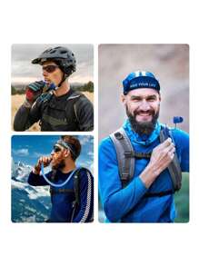 Mochila de hidratación para bicicleta con bolsa de agua de 2 litros Mochila pequeña para bicicleta de montaña Mochila ligera para bicicleta de mini mochila Adecuada para ciclismo bicicleta de montaña escalada esquí día senderismo bolsa para correr Mujeres hombres - Verde Oscuro - Ver 8