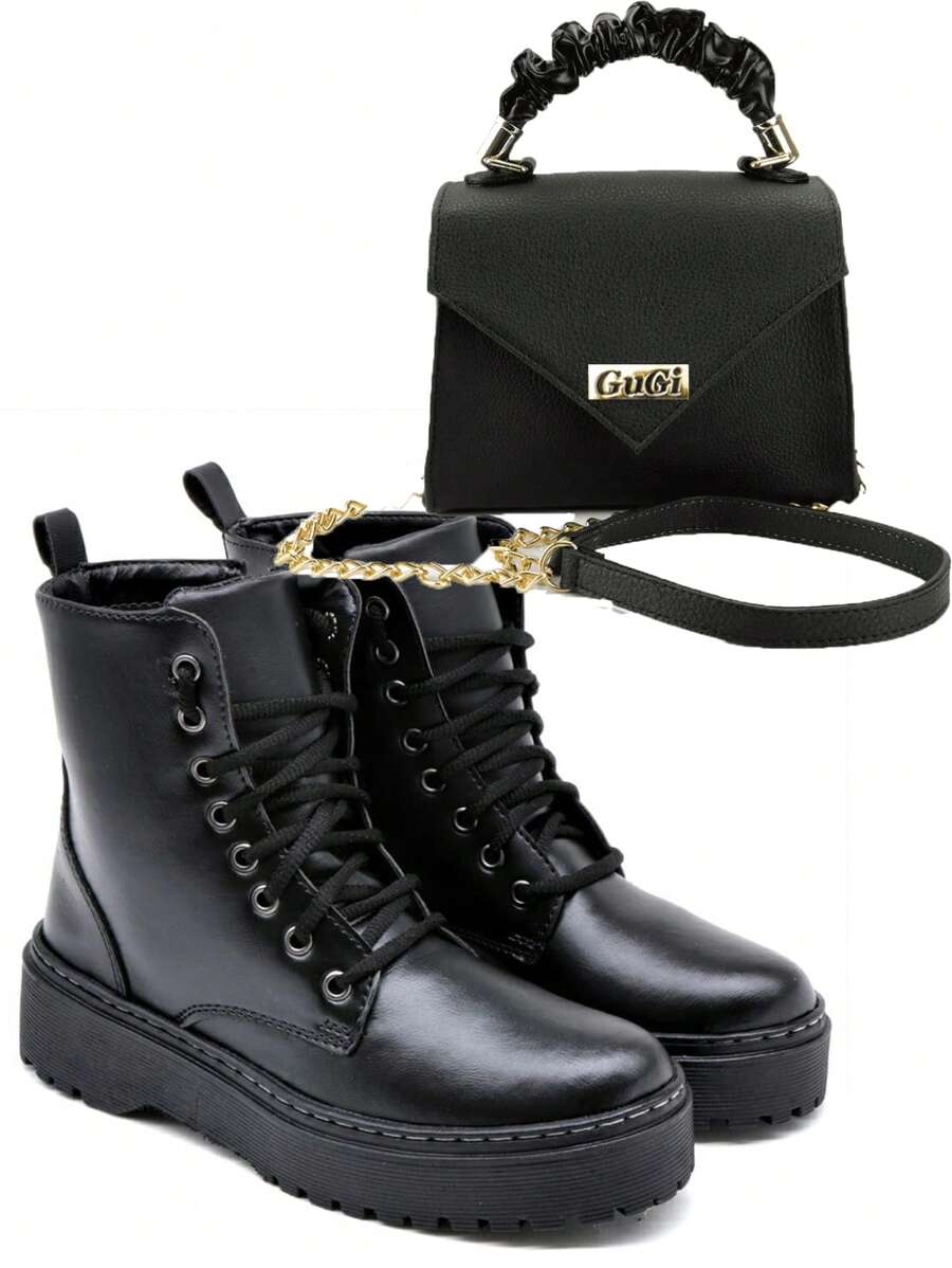 Women Ankle Boots & Booties - 黑色 - 查看 1