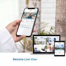 Reolink RLC-520A Outdoor 5MP Security Camera With Audio, IP66 Waterproof, Night Vision, Smart Human/Car Detection - 黑色 - 查看 6