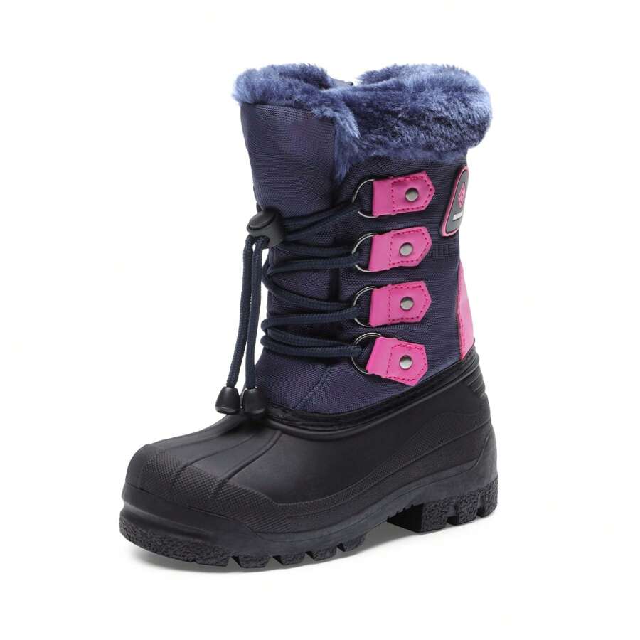 Boys & Girls Knee High Winter Snow Boots Toddler/Little Kid/Big Kid - 藍色 - 查看 1