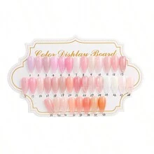 JR Jr 36 Colors 10ml 12pcs Rubber Bottom Paint No Need Color Gel With Transparent & Textured Finish
