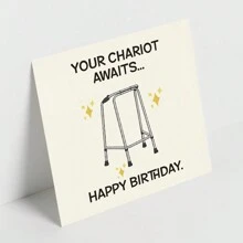 1 张，有趣的生日快乐卡片，适合女性、男性、他、她的丈夫、妻子、男朋友、女朋友、最好的朋友，独特的 30 岁、35 岁、40 岁、45 岁、50 岁、55 岁、60 岁、65 岁、70 岁、75 岁、80 岁生日卡片装饰礼物，适合女性、男性、他、她的丈夫、妻子、男朋友、女朋友，圣诞节 - 米色 - 查看 4