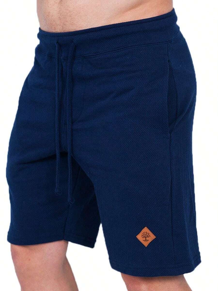 Men Shorts - 藏蓝色 - 查看 1