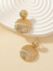 1 para Modny & Wszechstronny Geometryczne Kolczyki