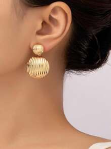 1 para Modny & Wszechstronny Geometryczne Kolczyki