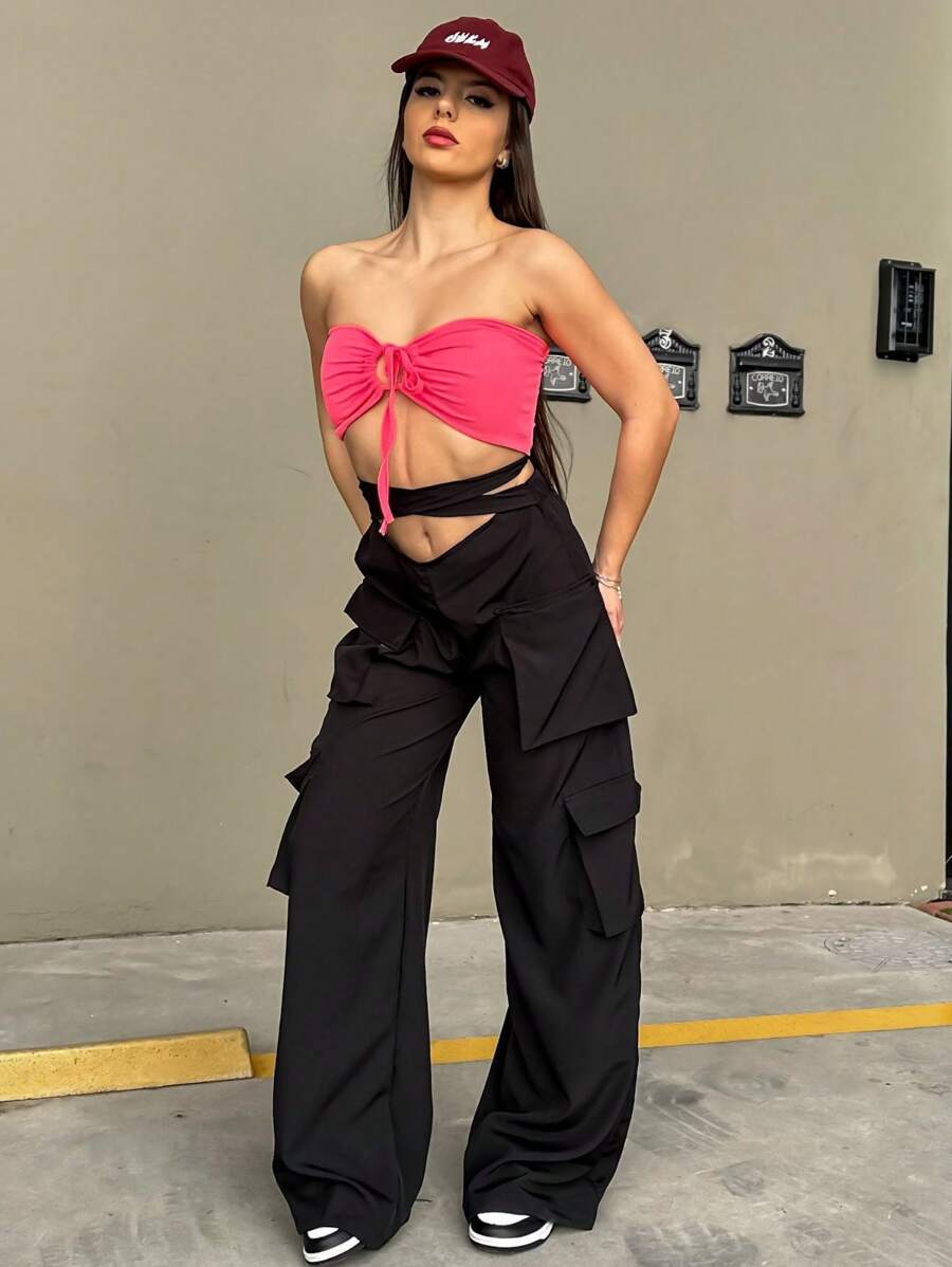 Women Pants - màu đen - Xem 1